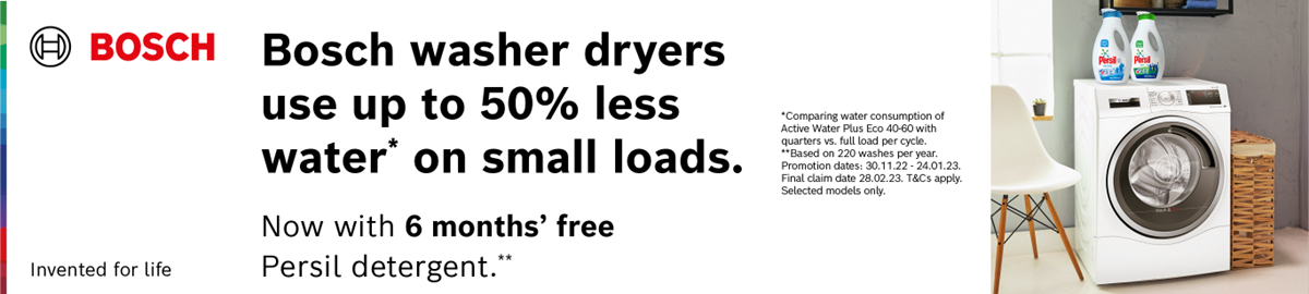 Bosch Laundry Detergent Promotion