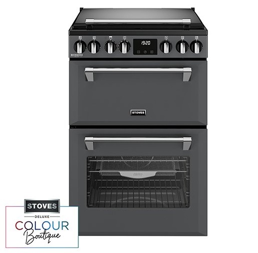Stoves 444411846 Richmond Deluxe 60EI 60cm Electric Induction Mini Range Cooker - Anthracite