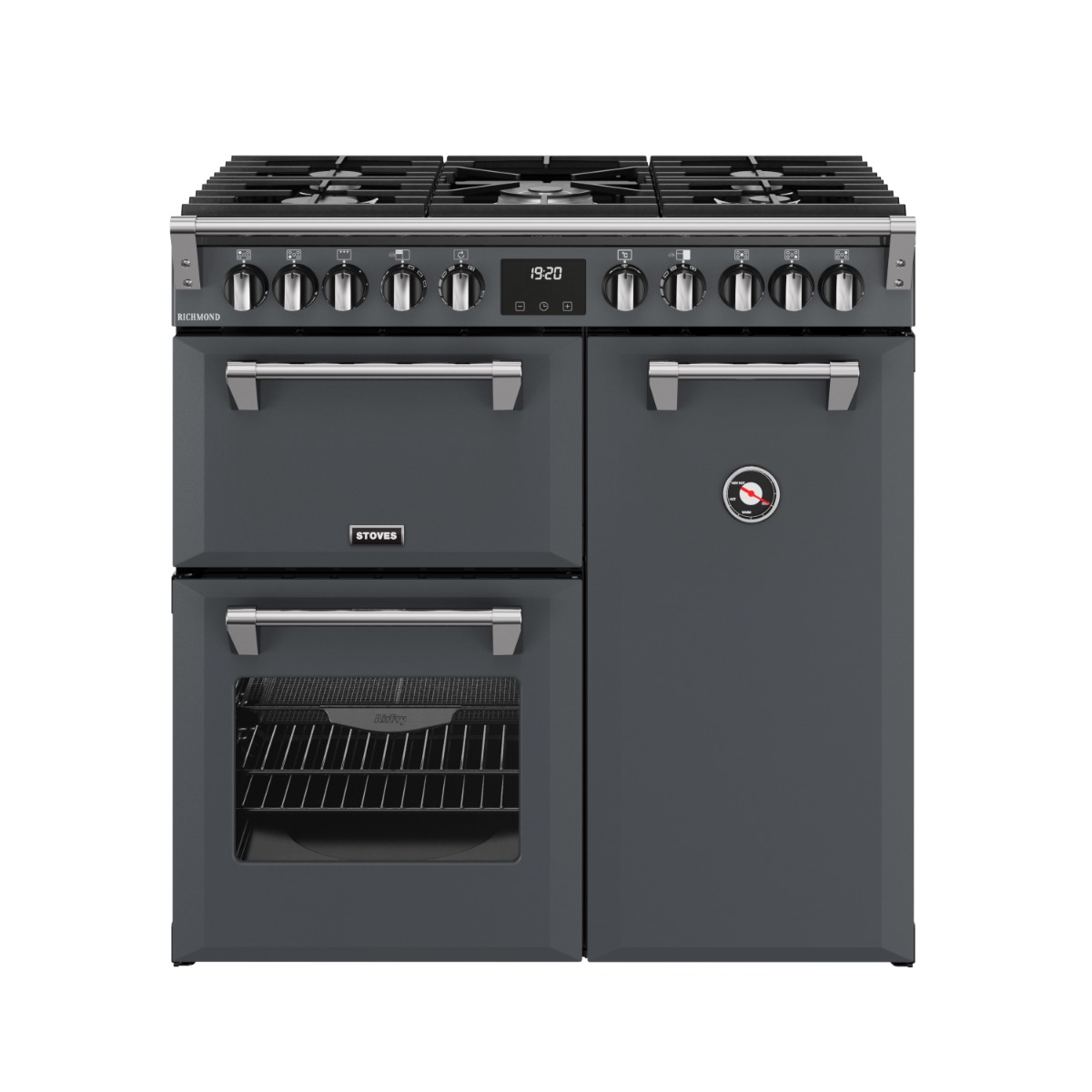 Stoves 444411849 Richmond 90DF 90cm Dual Fuel Range Cooker - Anthracite
