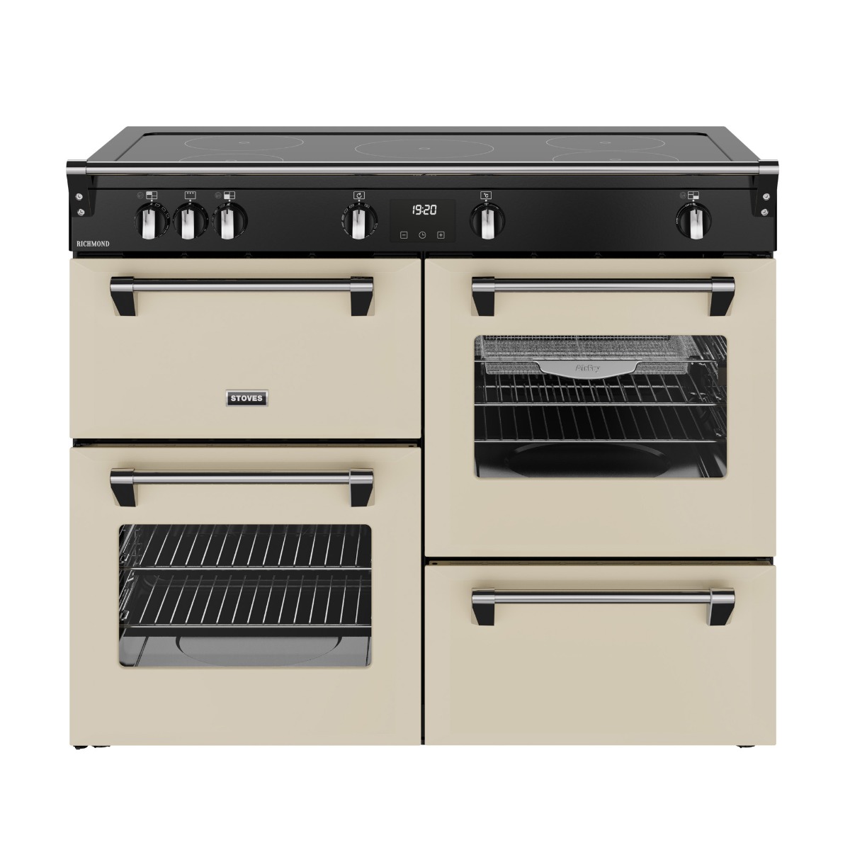 Stoves 444411866 Richmond 110Ei TCH 110cm Electric Induction Range Cooker - Cream
