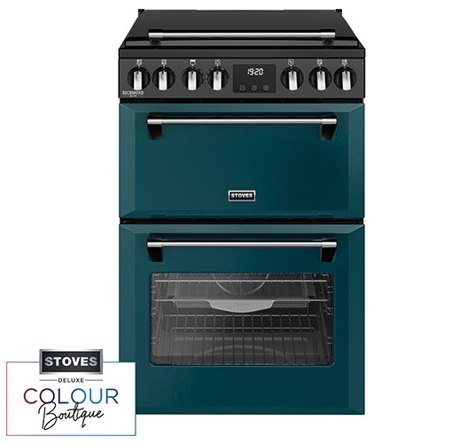 Stoves 444412001 Richmond Deluxe 60EI 60cm Electric Induction Mini Range Cooker - Deep Marine