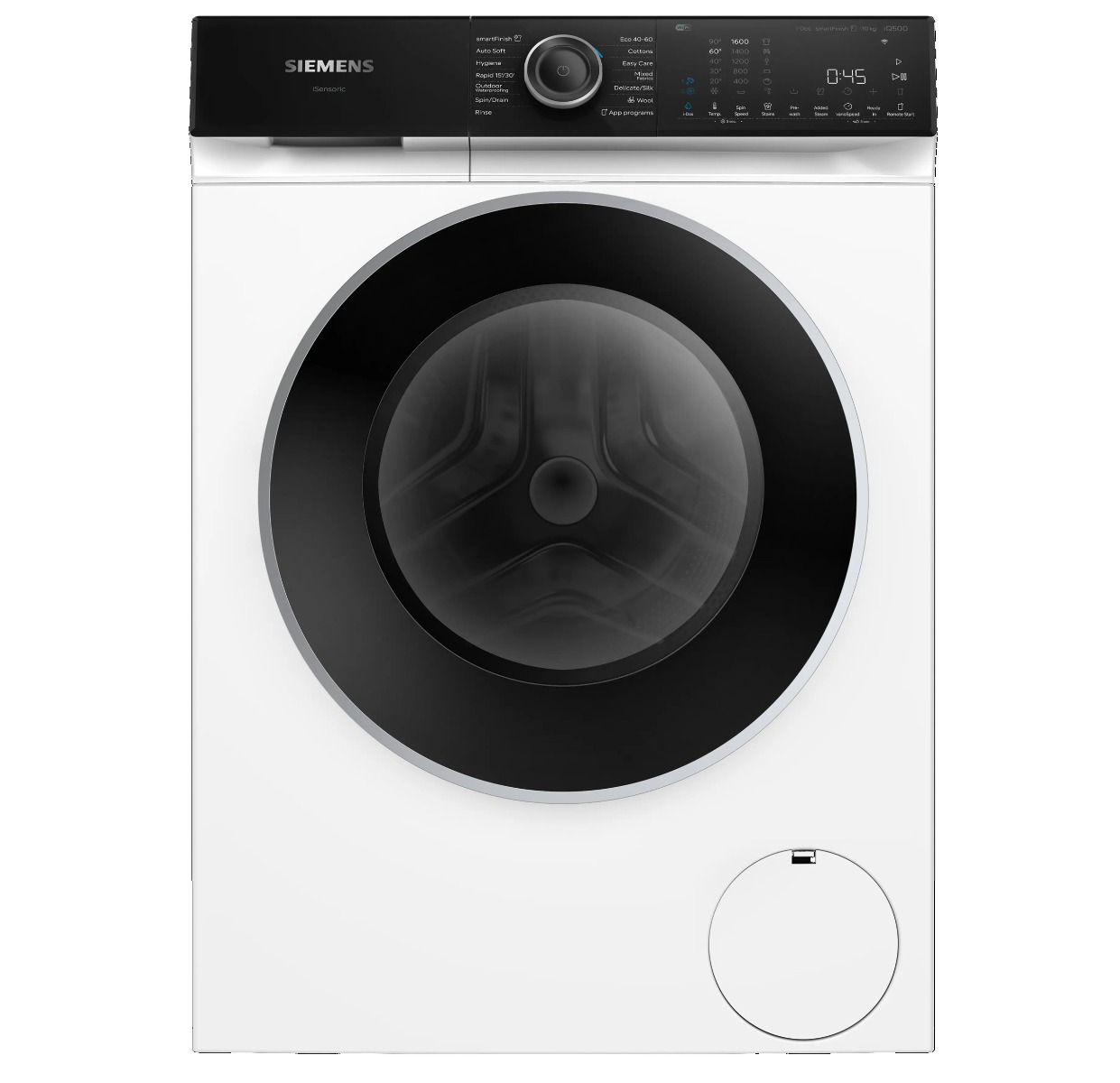 Siemens iQ500 WG56H2A9GB Washing Machine 10kg 1600 rpm - A Rated - White