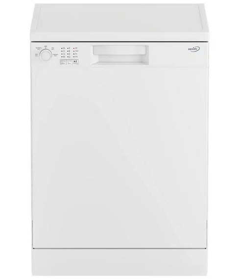 Zenith ZDW601 Standard Freestanding Dishwasher - White