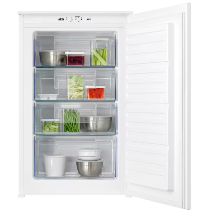 AEG 7000 Series OAB6L88ES Integrated Upright Freezer - Sliding Hinge