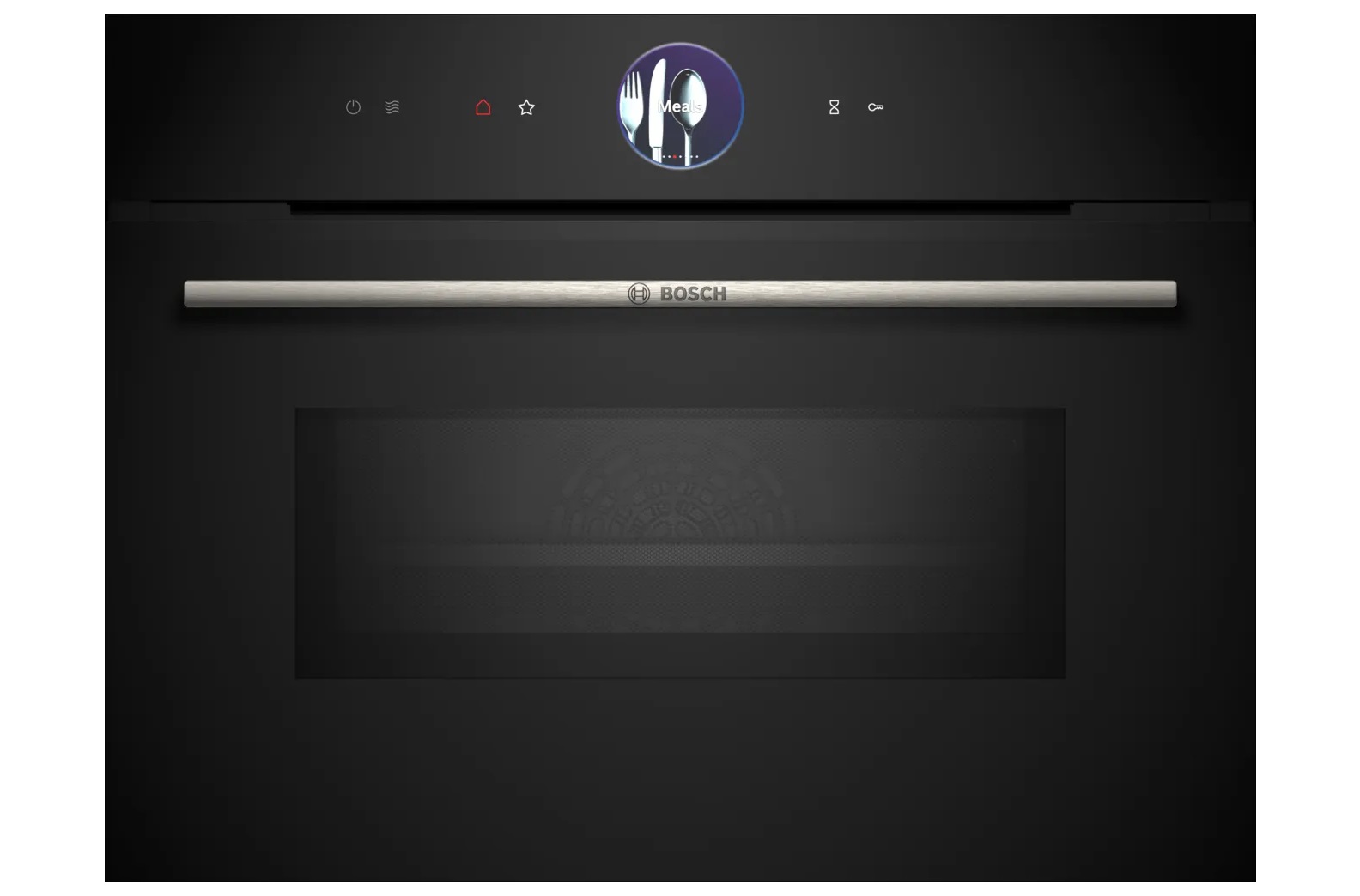Bosch CMG7361B1B Series 8 Built In Compact Oven With Microwave - Black