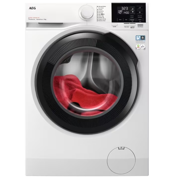 AEG LFR61944AD AutoDose 9kg 1400rpm Washing Machine - A Rated - White - Display Model