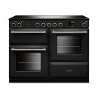 Rangemaster AURO110EI19364 image of black 110cm induction range cooker