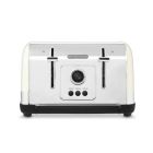 Morphy Richards 240132 4 Slice Toaster In Cream