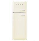 Smeg FAB30LCR6UK image of retro fridge freezer in cream
