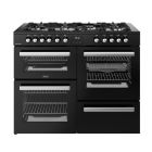 Belling Cookcentre 110DF 110cm Dual Fuel Range Cooker - Black
