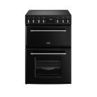 Belling Farmhouse 60E 60cm Electric Mini Range Cooker - Black
