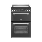 Stoves Richmond Deluxe 60EI 60cm Electric Induction Mini Range Cooker - Black