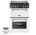 Stoves Richmond Deluxe 60EI 60cm Electric Induction Mini Range Cooker - Ice White