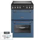 Stoves Richmond Deluxe 60EI 60cm Electric Induction Mini Range Cooker - Twilight Blue