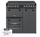 Stoves Richmond Deluxe 90Ei RTY 90cm Electric Induction Range Cooker - Anthracite