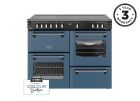 Stoves 444412035 Richmond Deluxe 110EI 110cm Electric Induction Range Cooker - Twilight Blue