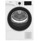 Hotpoint CHD94MWBSUK heat pump tumble dryer in white