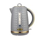Tower T10052GRY Grey Empire Textured Jug Kettle