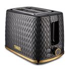 Tower T20054BLK Black Art Deco Toaster