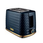 Tower T20054MNB Blue Art Deco Toaster