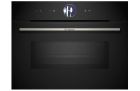 Bosch CMG7761B1B Series 8 Compact Oven In Black
