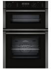 Neff U2ACM7HG0G Built In Double Oven In Graphite