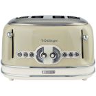 Ariete AR5603 image of Vintage retro 4 slot toaster in beige