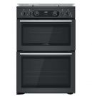 Hotpoint CD67G0C2CA 60cm Gas Cooker In Anthracite