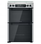 Hotpoint HDM67G0CCX 60cm Gas Cooker In Stainless Steel