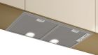 Neff D5855X2GB integrated hood in silver