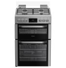 Hotpoint HDG6GDCX 60cm Gas Cooker In Stainless Steel