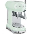 Smeg ECF01PGUK Espresso Coffee Machine In Pastel Green