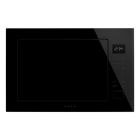 Smeg FMI225BI image of microwave in black
