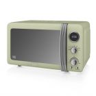 Swan SM22030GN Green Retro Style Microwave