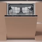 Hotpoint H7IC16M6UK integrated dishwasher door ajar