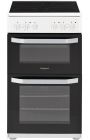 Hotpoint HD5V92KCW White 50cm Electric Cooker