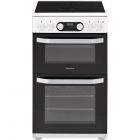 Hotpoint HD5V93CCW White 50cm Electric Cooker