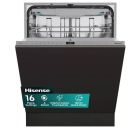 Hisense HV663A60UK image of integrated dishwasher with door ajar