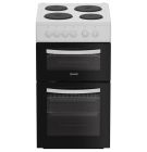 Indesit ITE5EMW 50cm electric cooker in white