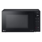 LG MH6336GIB image of black microwave with grill