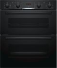 Bosch NBS533BB0B Black Built-under Double Oven