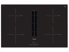 Bosch PIE811B15E 80cm Induction Hob With Built In Downdraft Cooker Hood