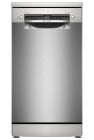 Bosch SPS4HMI14G slimline dishwasher in brushed steel