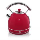 Swan SK14630RN Red Retro Style Dome Kettle