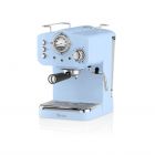 Swan SK22110BLN Blue Retro Espresso Coffee Machine