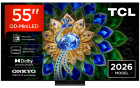 TCL 55A400U-UK 55" Premium QD-MINI LED Google TV - Black
