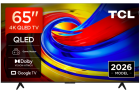 TCL 65P7L-UK 65" 4K HDR QLED Direct LED Google TV - Black