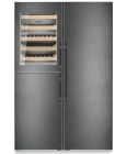 Liebherr XRCBS5295 Side By Side Fridge Freezer In Black Steel