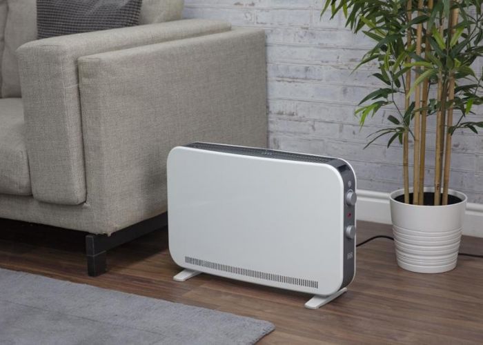 Anti-Frost Protection BLACK+DECKER BXCV41001GB 2KW Portable Convector Heater White