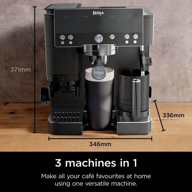 Ninja ES601UKBK Coffee Machine From Webbs Electricals
